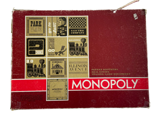 Vintage/Antique Monopoly Board Game