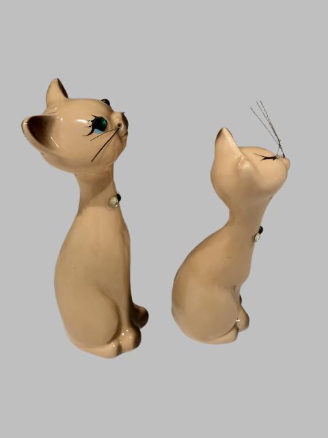 Ceramic Cat Salt and Pepper Shakers