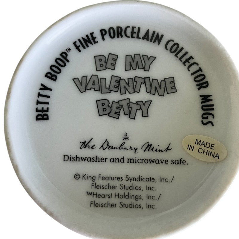 Be My Valentine Betty Collectors Mug