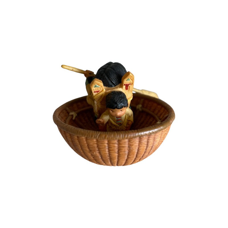 Great Plaines Bullboat Mini Figurine